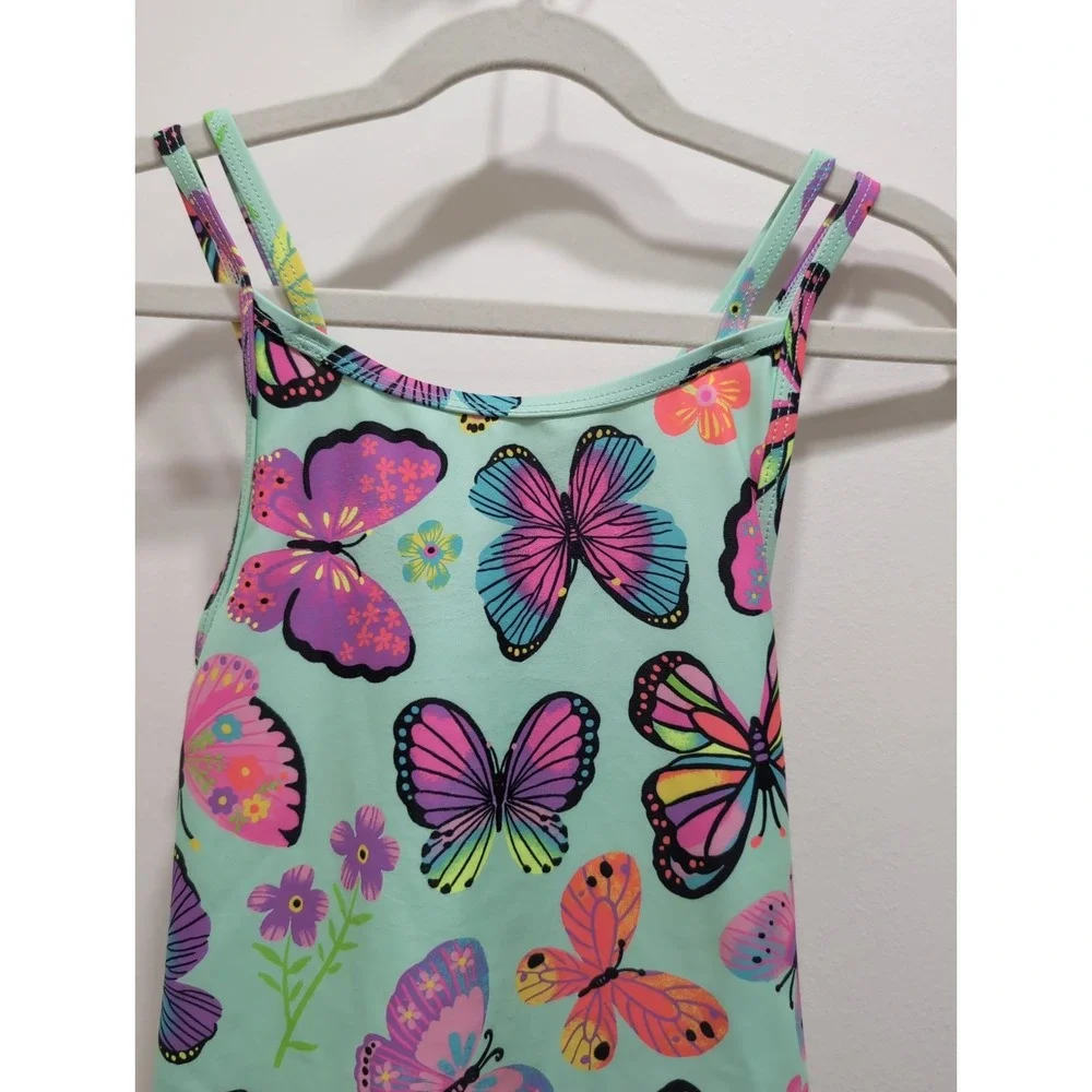 The Children's Place Girls‎ Swimsuit Bathingsuit Size 10-12y Butterflies